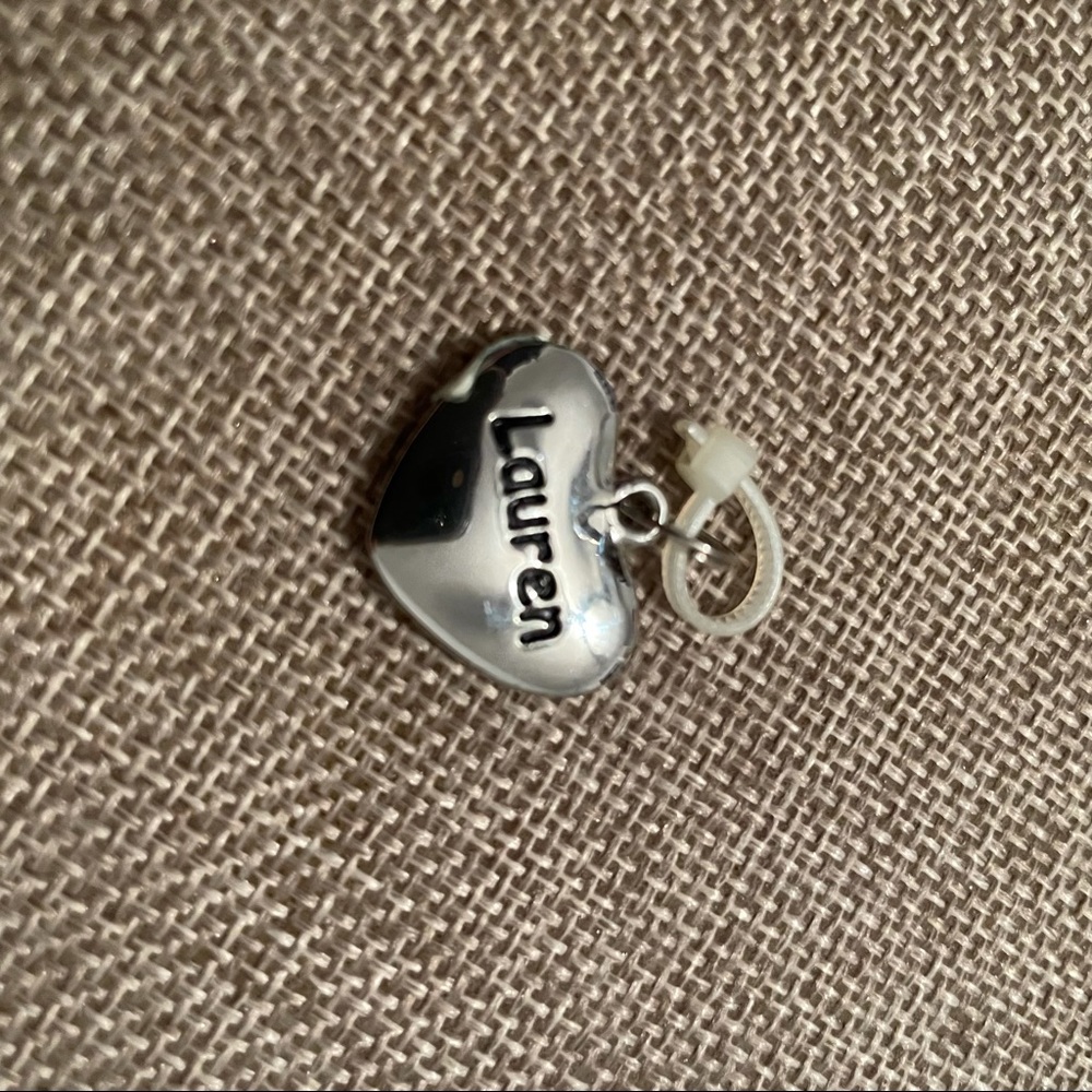 Lauren Heart Charm